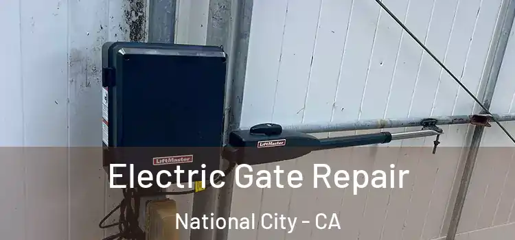 Electric Gate Repair National City - CA